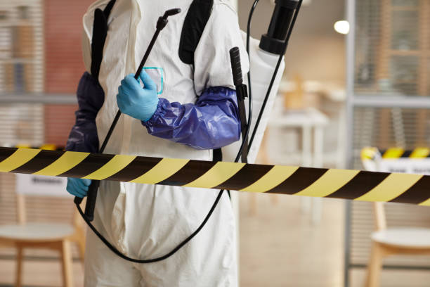 Professional Biohazard technician working in Orange, OH